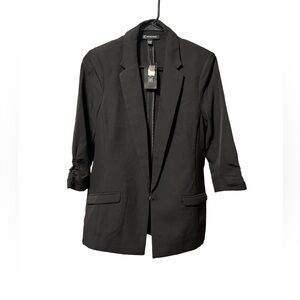 Inc international concepts black blazer pet med nwt